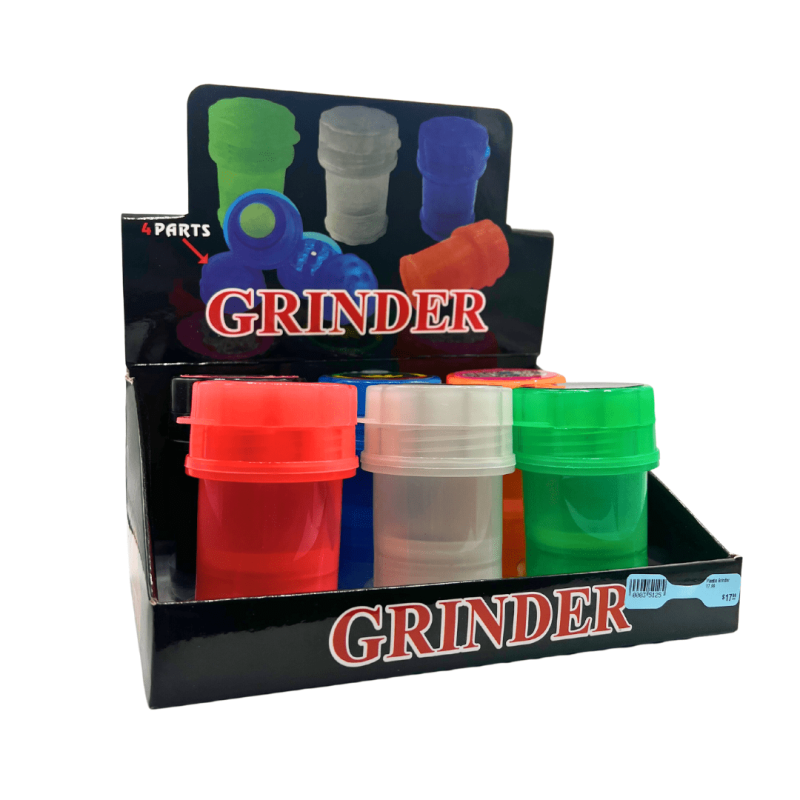 Plastic 4-Part Grinders
