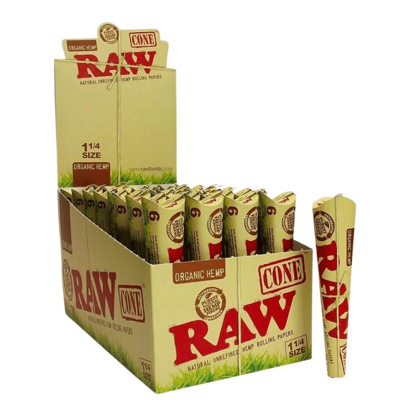 RAW Organic Cones 1 1/4