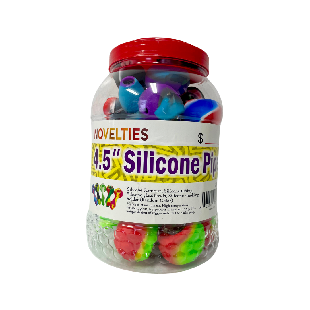 4.5 Inch Silicone Pipe Jar