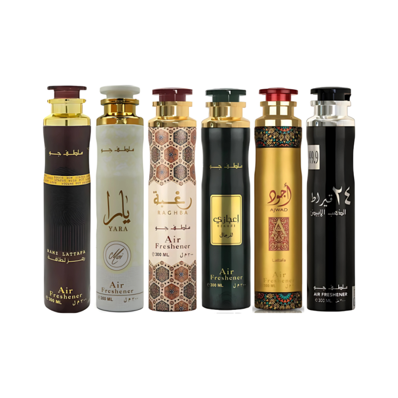 Lattafa Yara Khamrah & MORE Air Fresheners Perfumed Spray 300mL