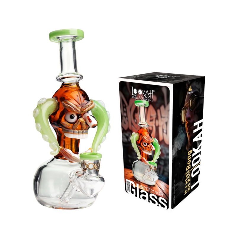 8 Mini Cool Tyrannosaurus Rex Skull Dab Rig (WPC 1214)
