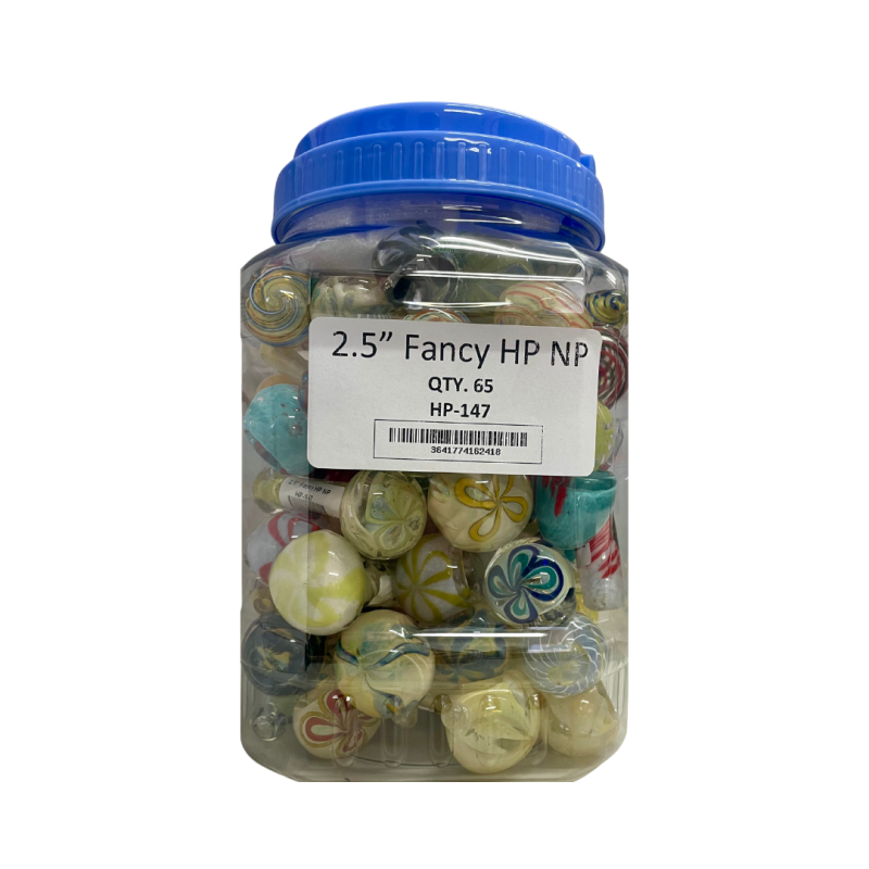2.5" Fancy Hand Pipe Jar HP147