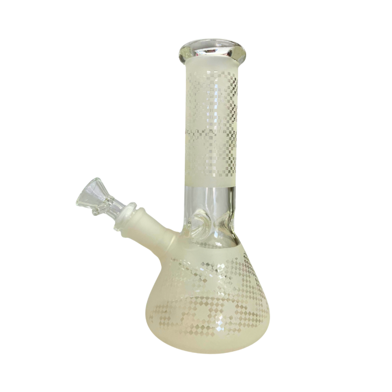 8 Frosted Glass Beaker WPM-0023