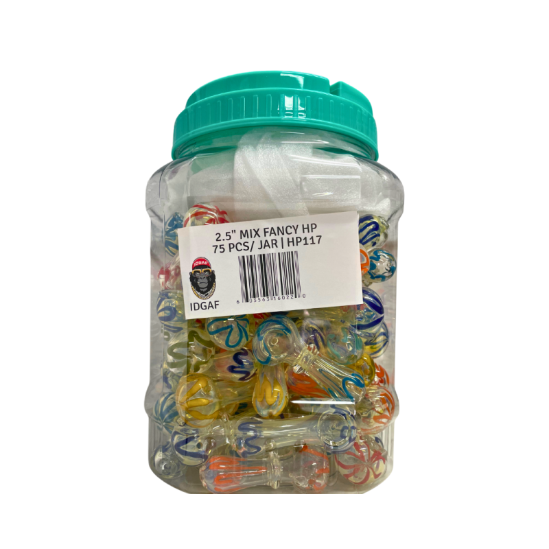 2.5" Hand Pipe Jar Display HP-117