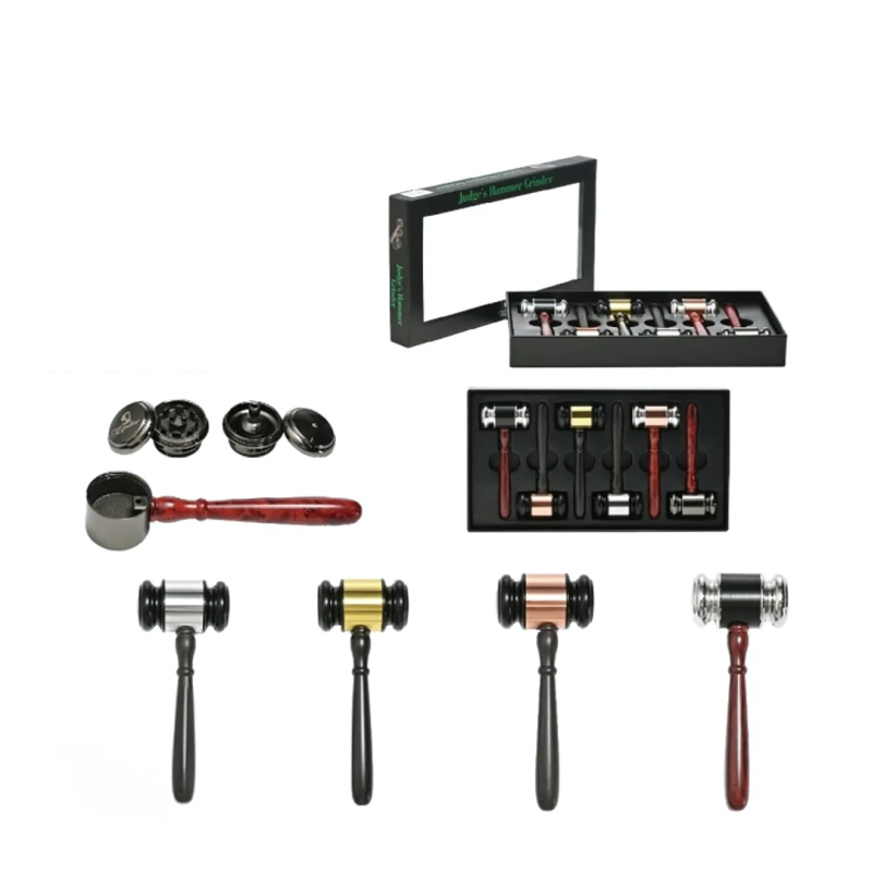 Judges Hammer Grinder Pipe Display