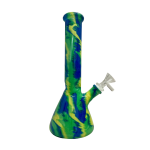 Marble Pattern Beaker Water Pipe WPM 0134