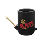 RAW Wake Up & Bake Up Ceramic Cone Mug